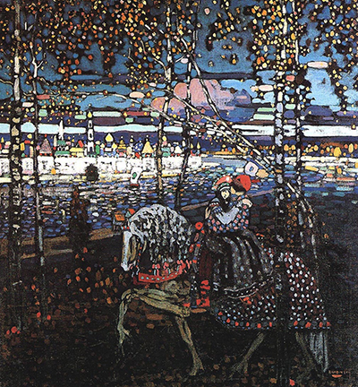 Reitendes Paar Wassily Kandinsky